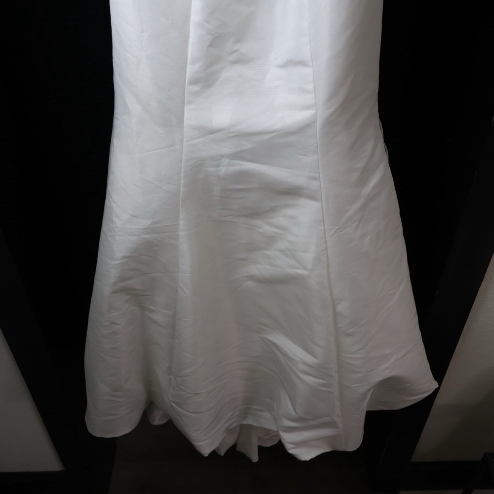 Sherri Hill 51230 Ivory Lace Pearl Mermaid Prom Formal Gown NWT Size 4 w/ Bag - Picture 3 of 16